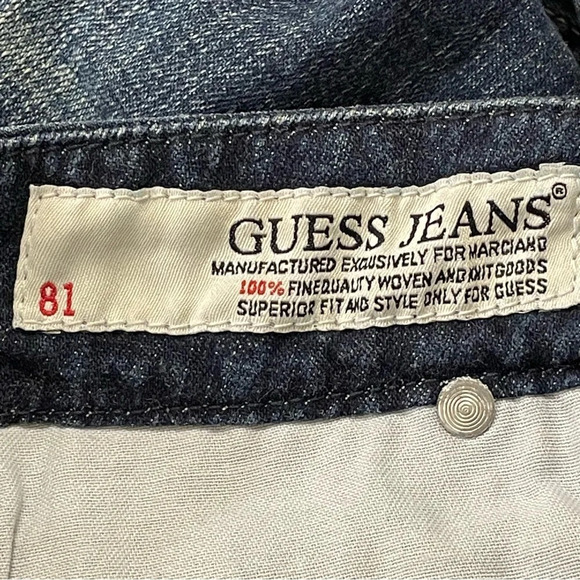 GUESS JEANS NWOT Stretch Denim Mini Skirt‎ - Picture 4 of 7